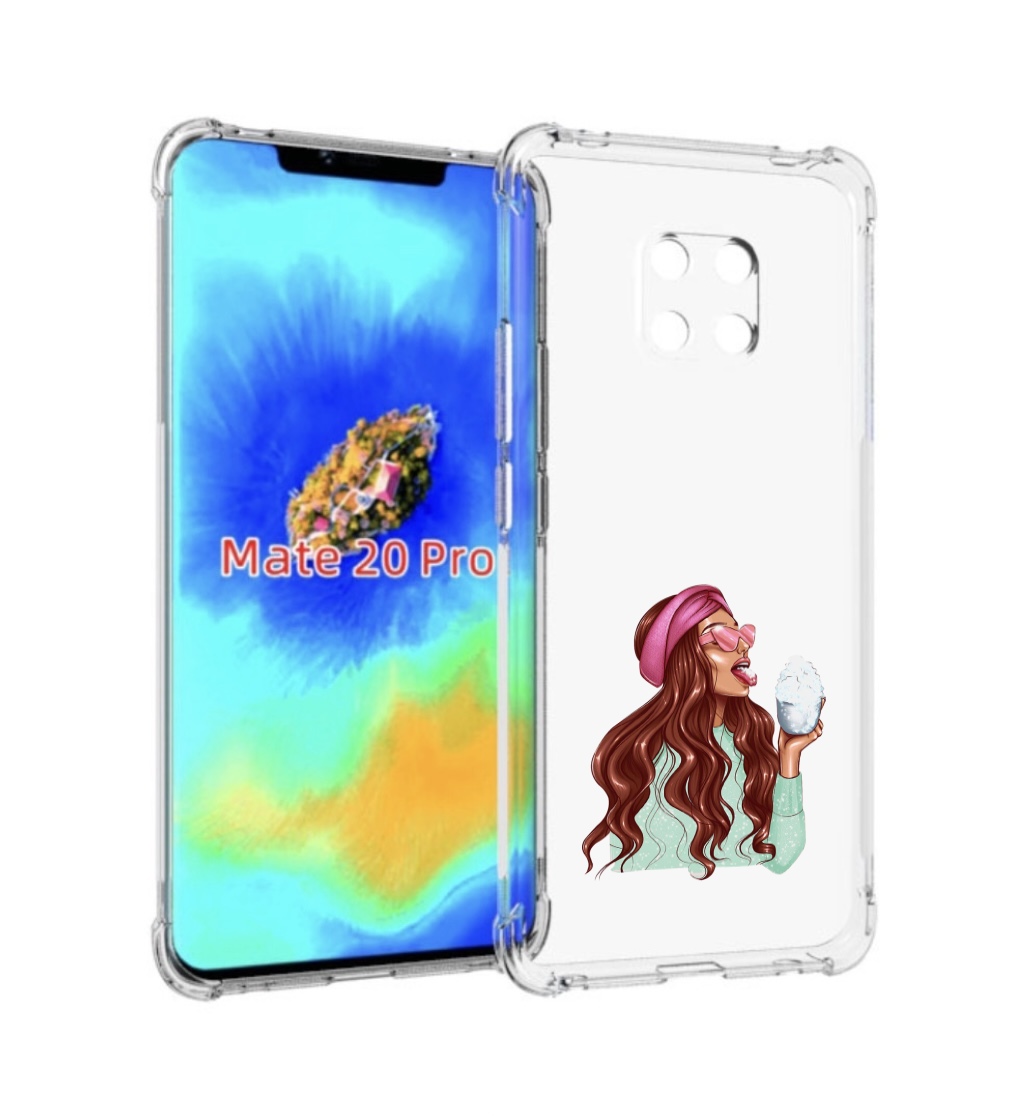 

Чехол MyPads любительница-снега женский для Huawei Mate 20 Pro/Mate 20 RS 6.39, Прозрачный, Tocco