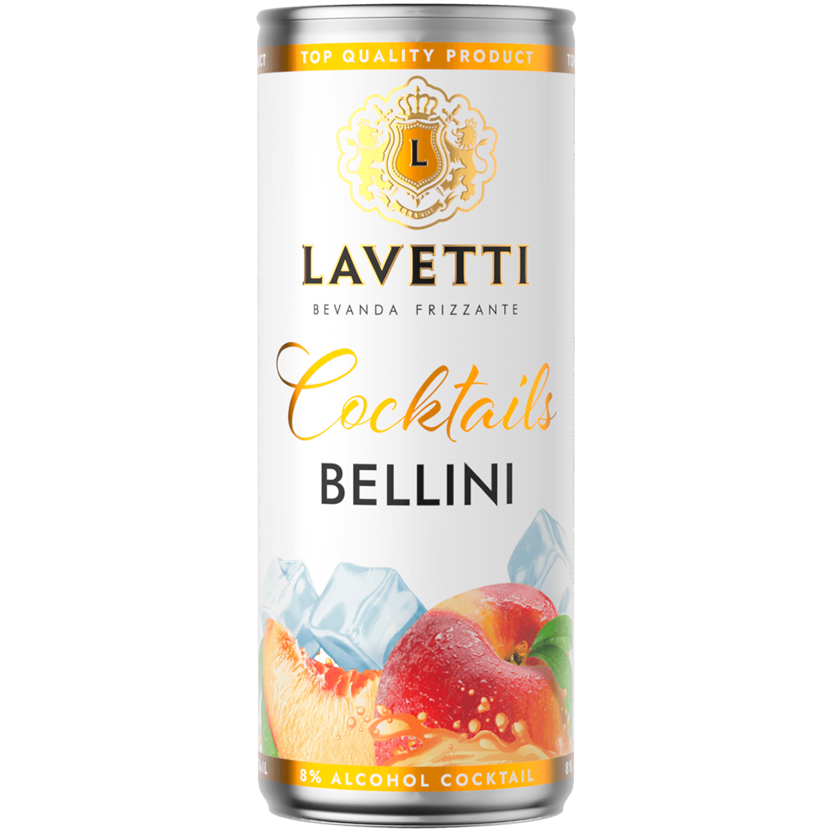 

Напиток винный Lavetti Cocktails Bellini белый сладкий 0,25 л