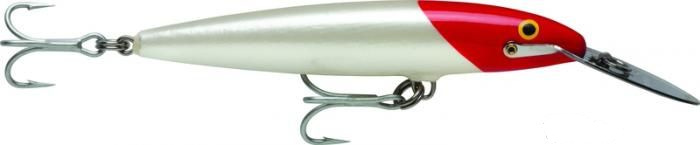 

Воблер Rapala Countdown Magnum 70 г, 180 мм, RH, 1 шт., Белый;красный, Countdown Magnum