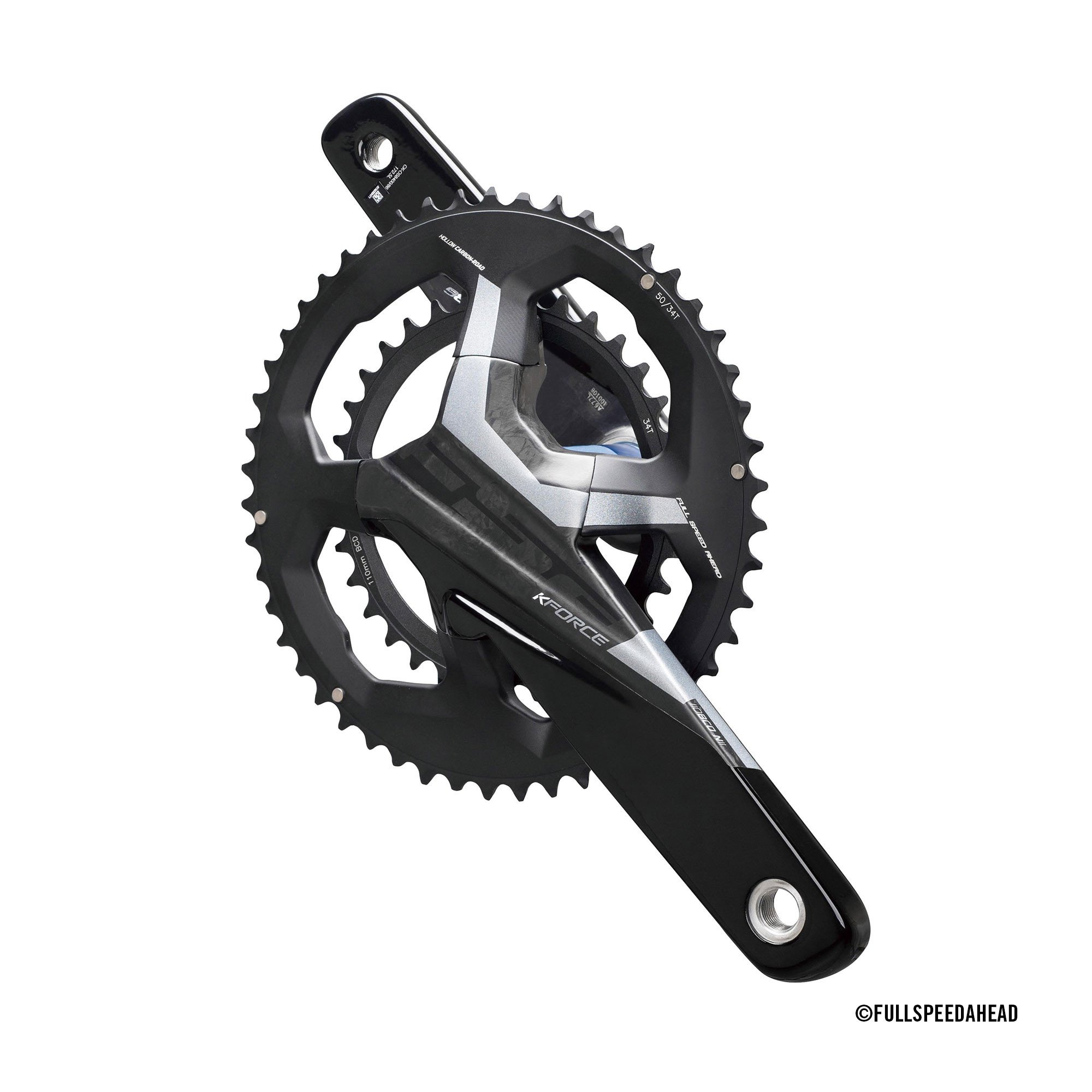 

Система FSA Road K-Force WE BB386 52x36T 170mm, Черный