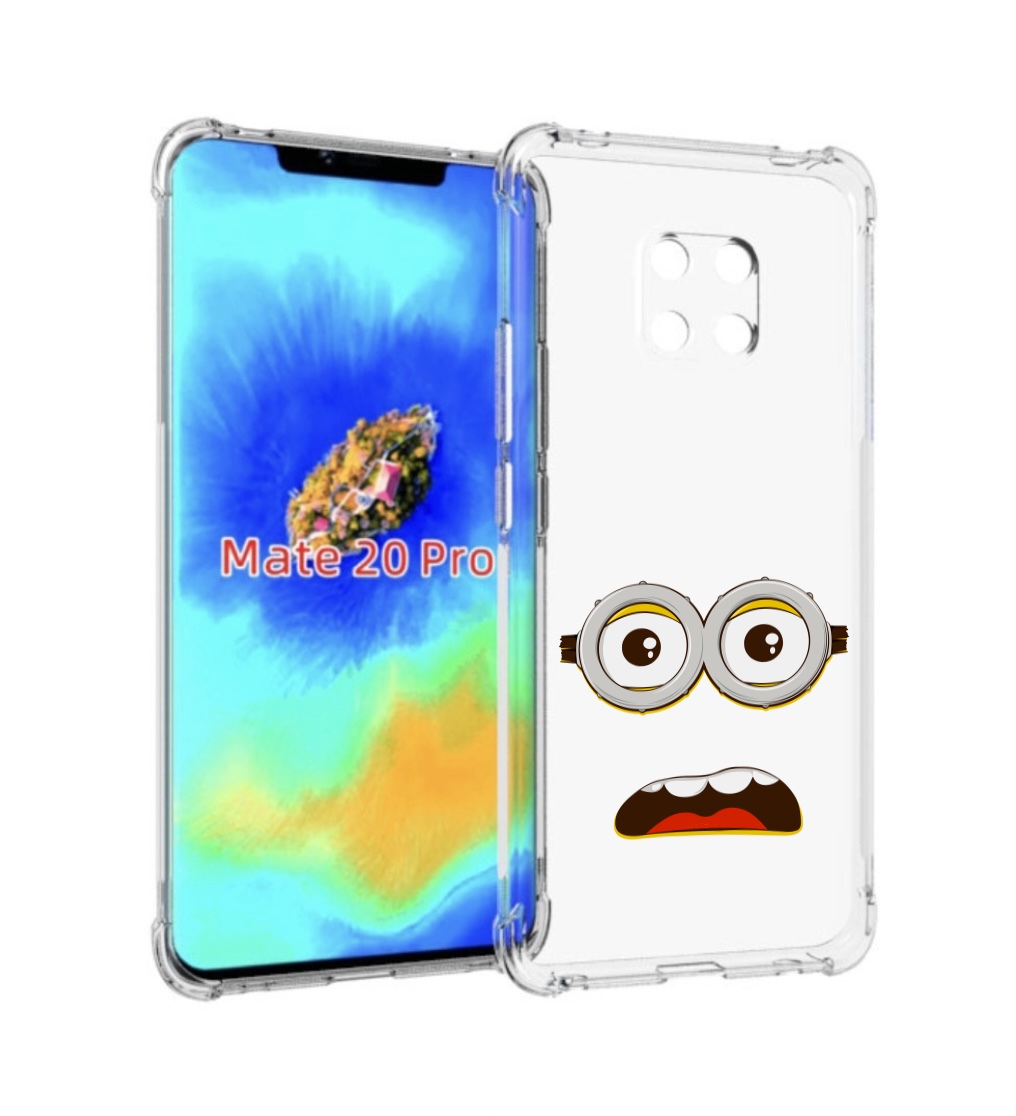 

Чехол MyPads лицо-миньона для Huawei Mate 20 Pro/Mate 20 RS 6.39, Прозрачный, Tocco