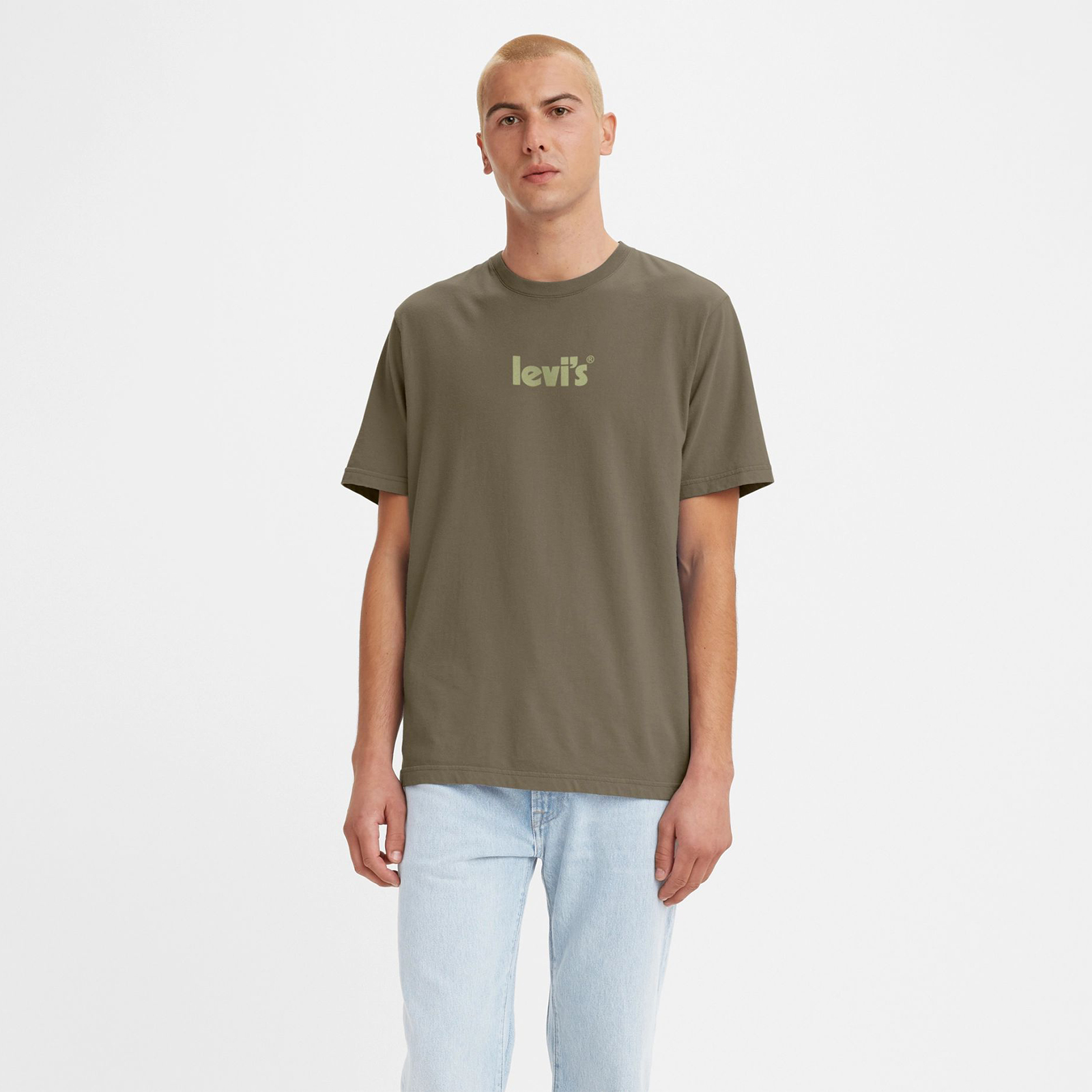 

Футболка мужская Levi's 16143 хаки S, 16143