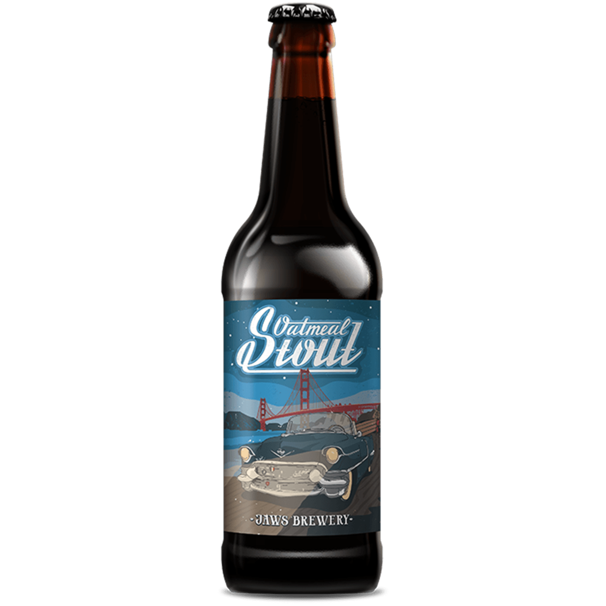 

Пиво Jaws Brewery Oatmeal Stout темное 0,5 л