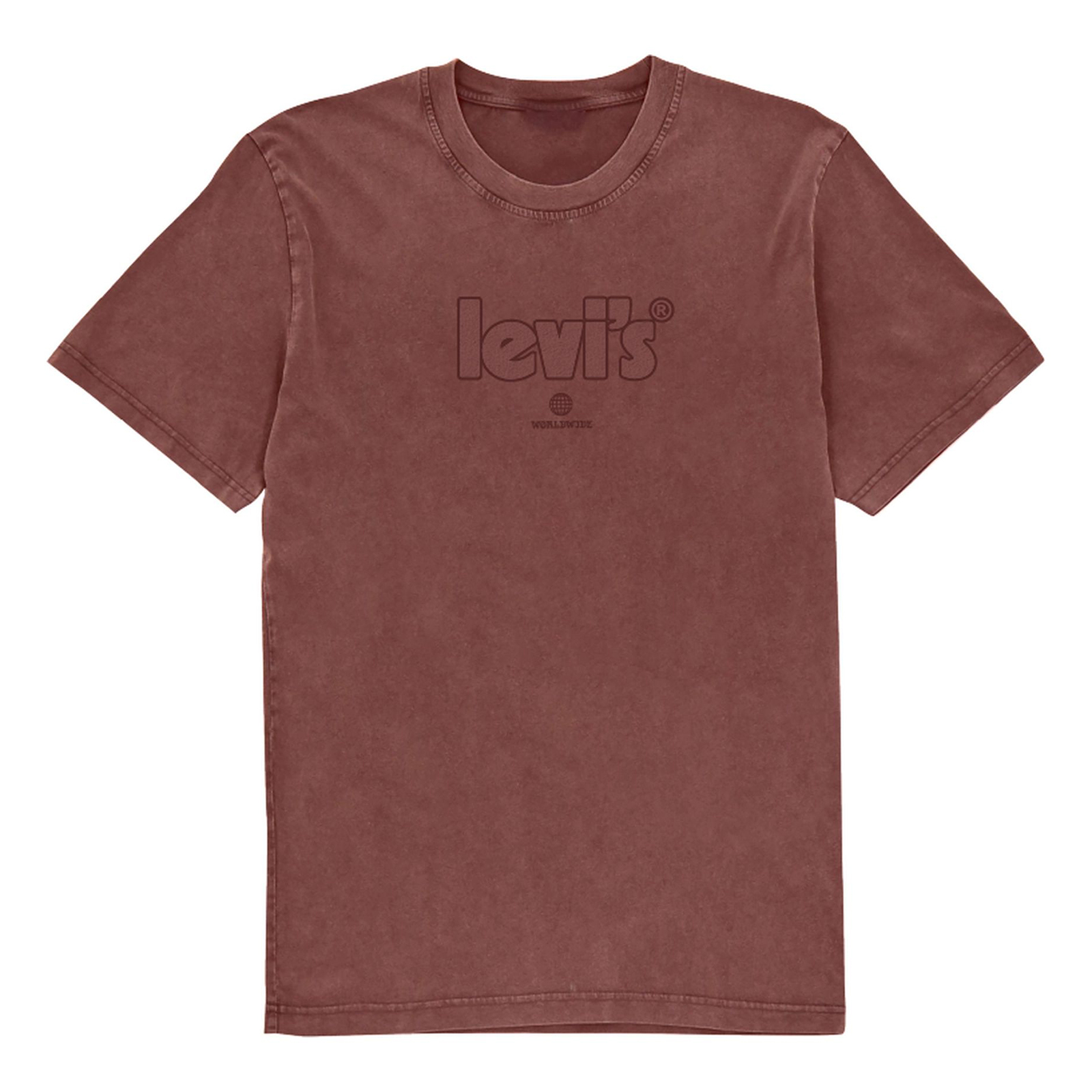 фото Футболка мужская levi's 16143 коричневая 2xl