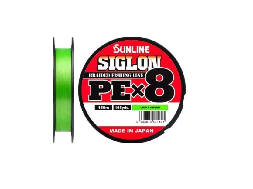 фото Леска плетеная sunline siglon pe x8 0,27 мм, 150 м, 22 кг