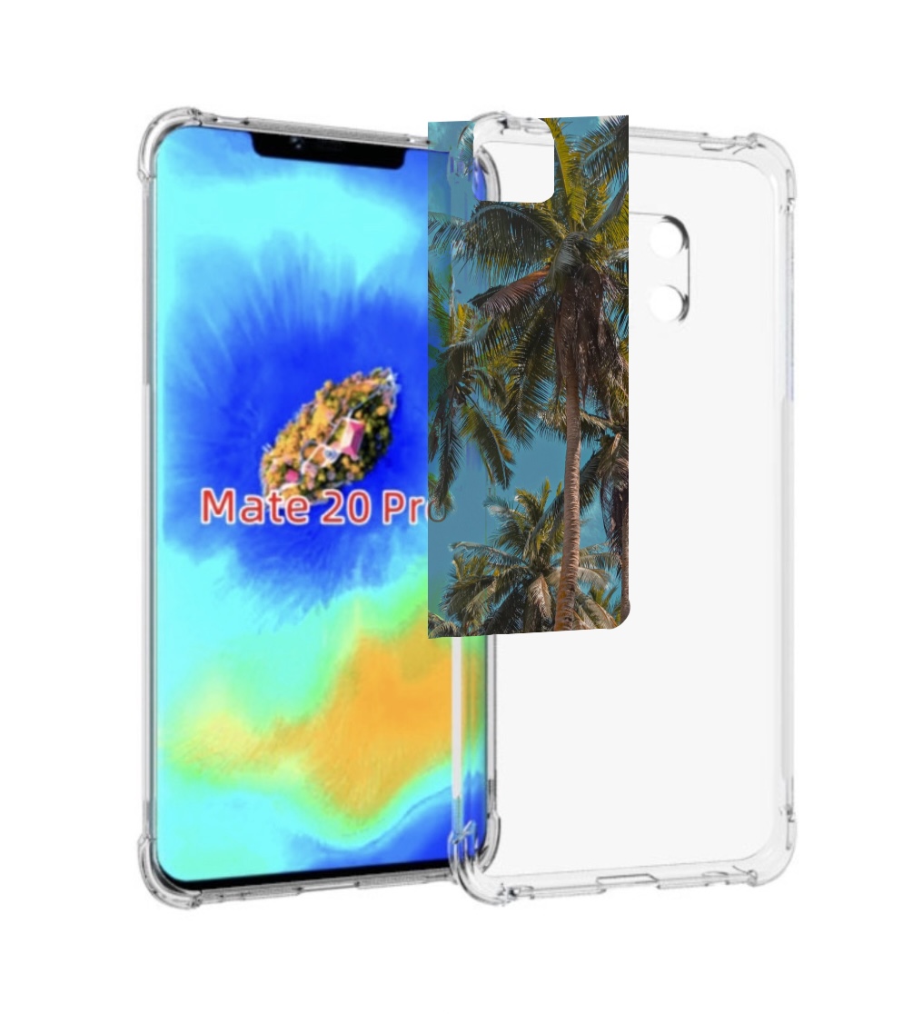 

Чехол MyPads летние пальмы для Huawei Mate 20 Pro/Mate 20 RS 6.39, Прозрачный, Tocco