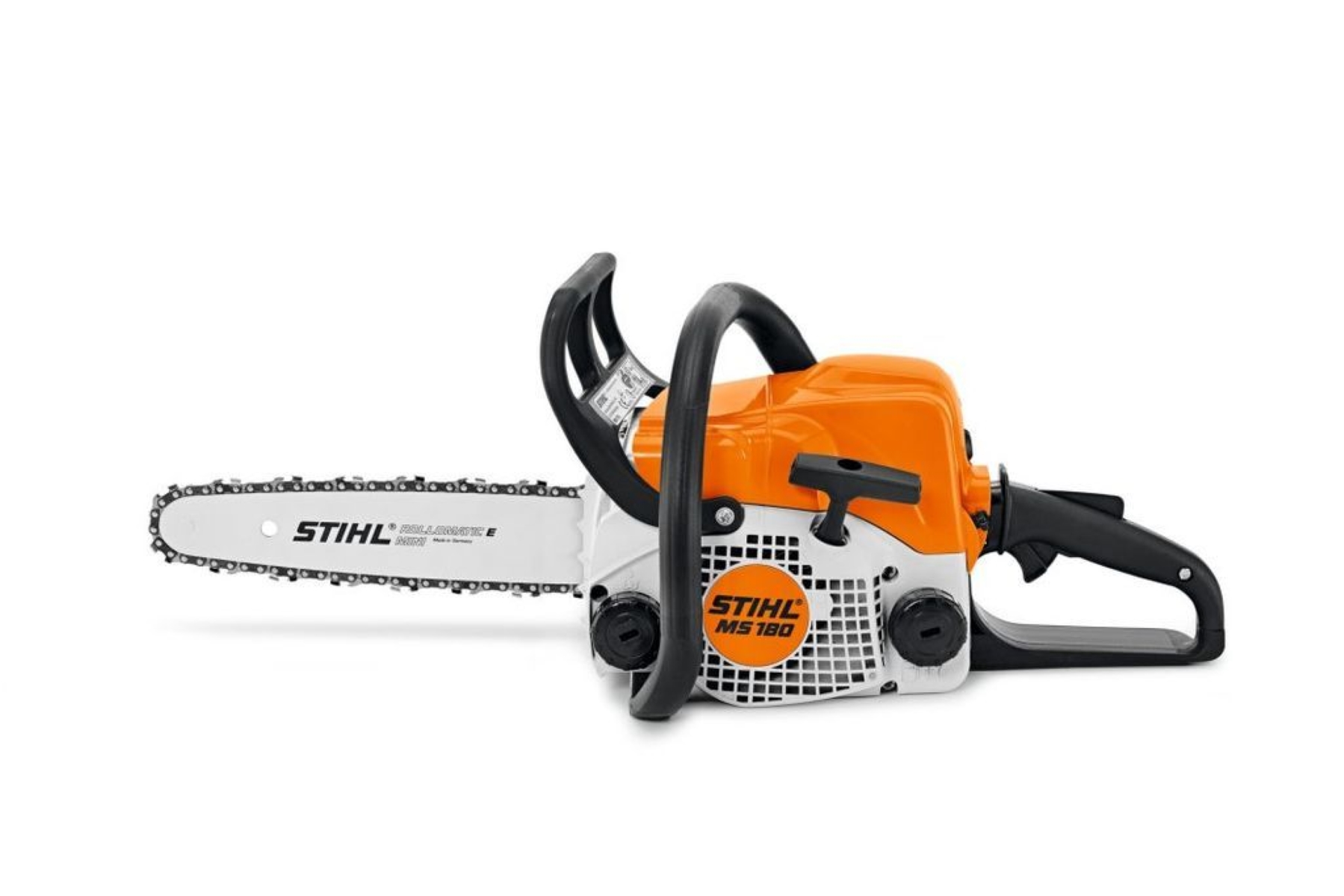 

Бензопила Stihl MS 180-18',PM, 2лс,1.5кВт,31.8см 3/8''-1.3мм-61зв,45см,бок.натяжение,4кг, MS 180-18