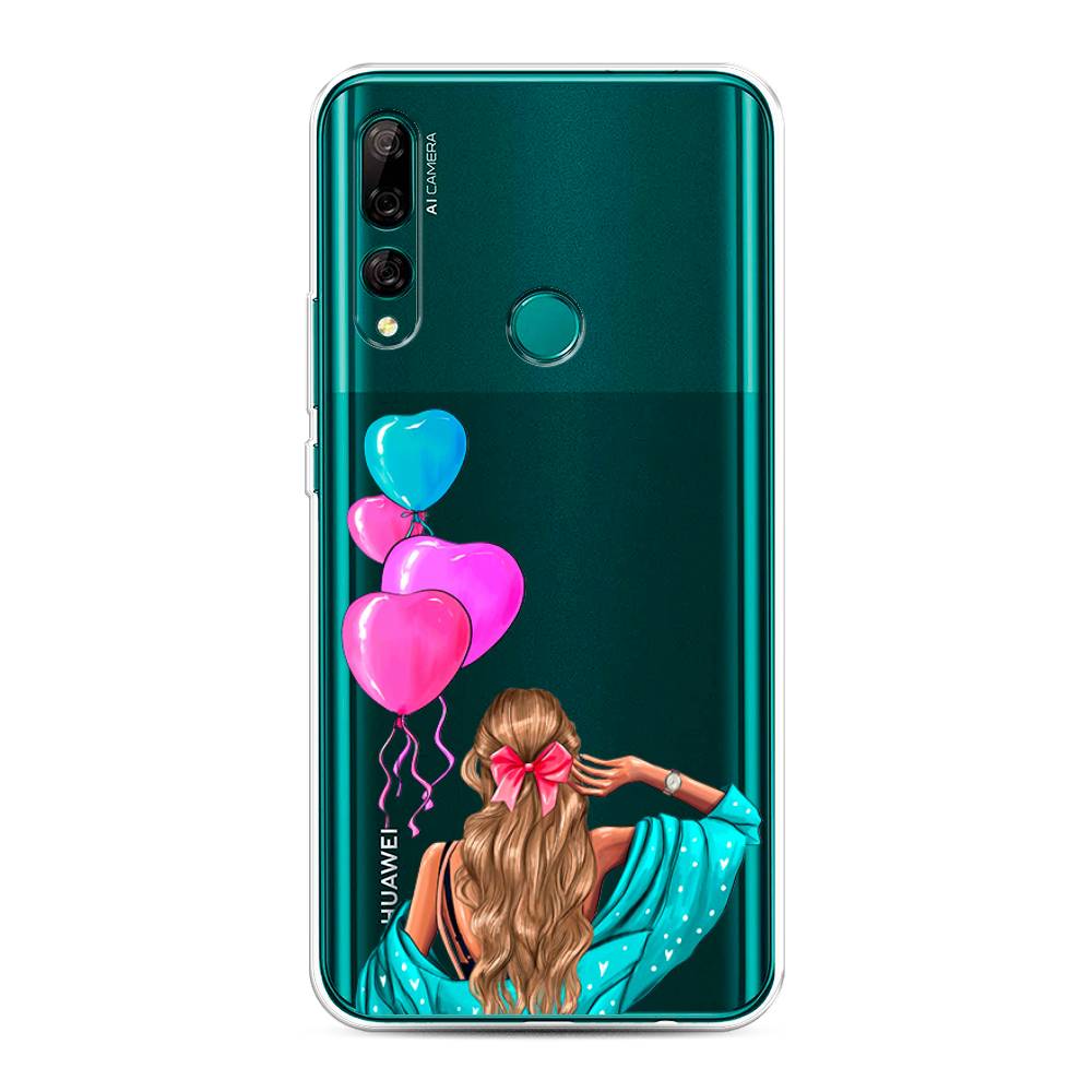 

Чехол Awog на Huawei Y9 Prime 2019 "День Рождения", Голубой;розовый;бежевый, 611950-7