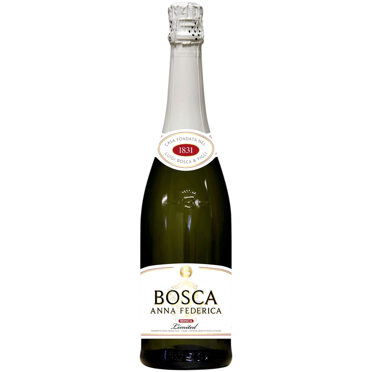 

Напиток плодовый газированный Bosca Anna Federica Limited белый полусладкий 0,75 л
