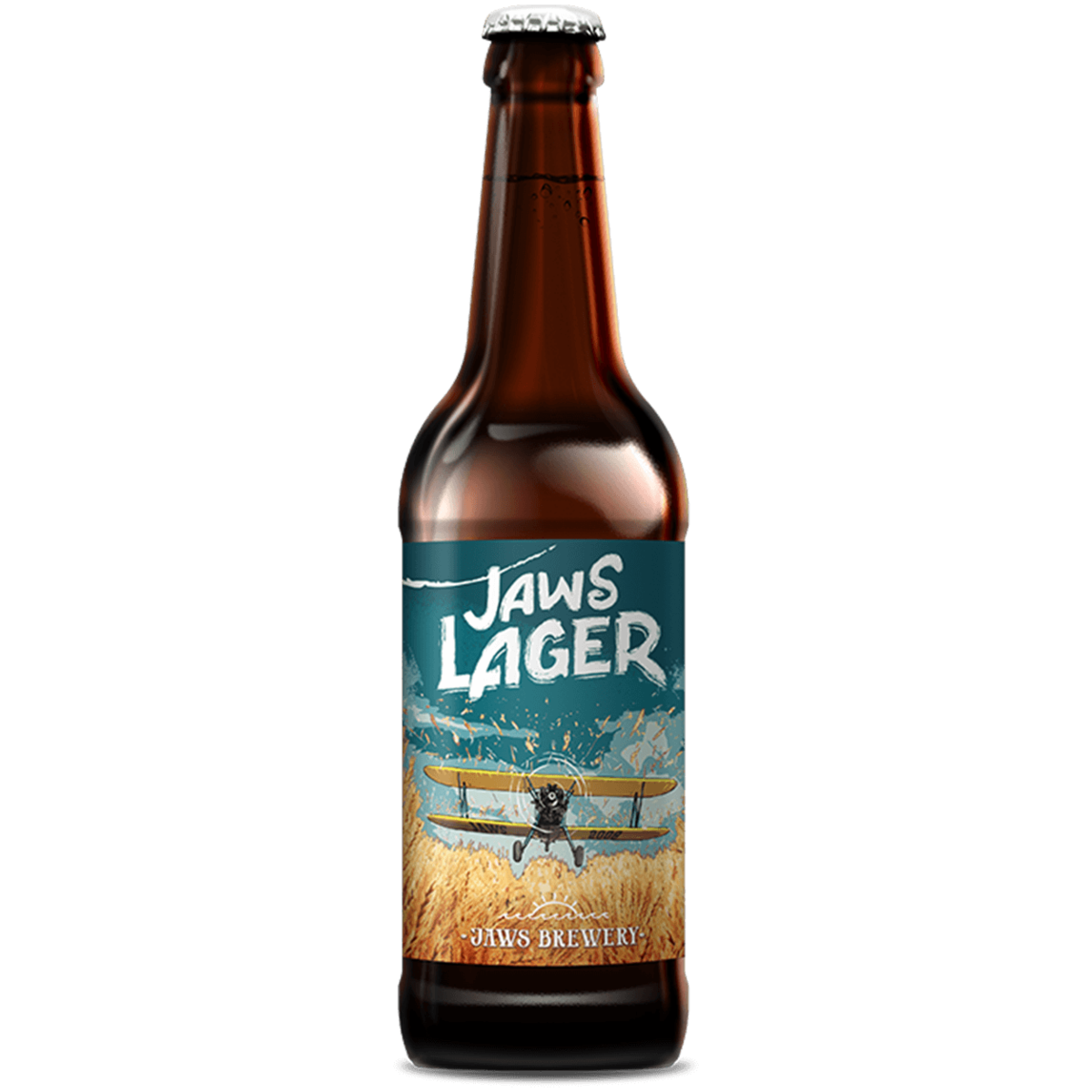 Пиво Jaws Brewery Lager светлое 0,5 л - buy at the price of 200.00 руб. in goods