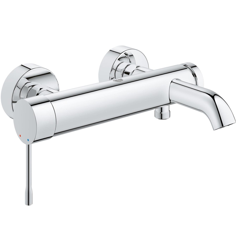 фото Смеситель для ванны grohe essence+ хром (33624001)