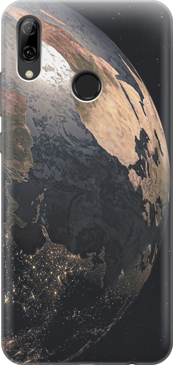 

Чехол на Honor 10 Lite/Huawei P Smart (2019) "Земля", Розовый;синий, 2772