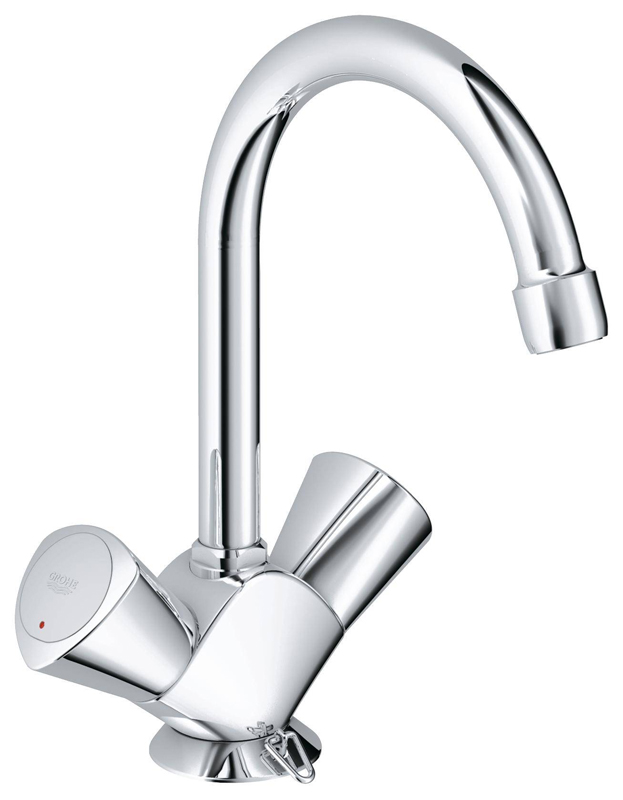 Смеситель для раковины GROHE Costa S с цепочкой, хром (21338001)