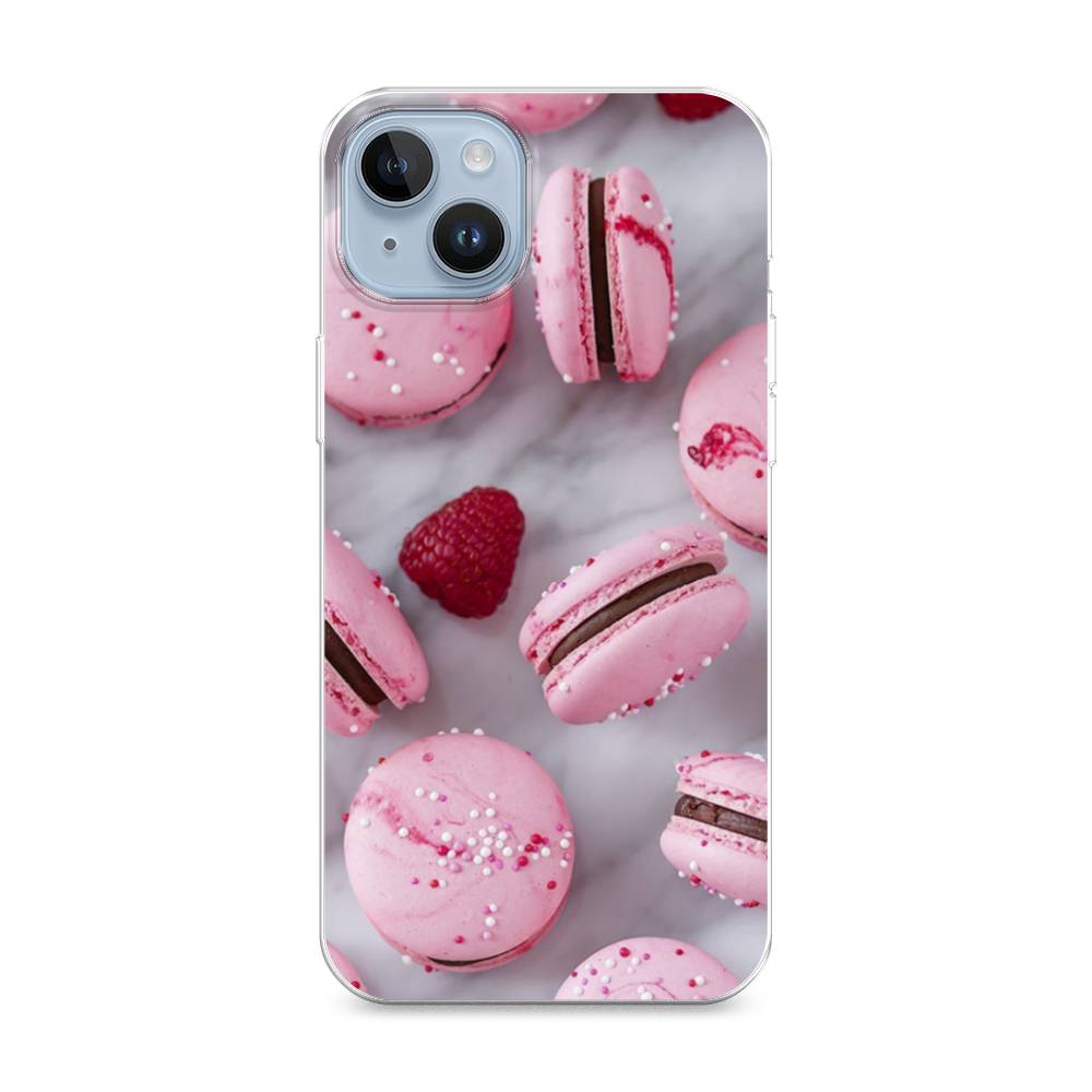 

Чехол Awog на Apple iPhone 14 / Айфон 14 "Макарони с малиной", 15150-10