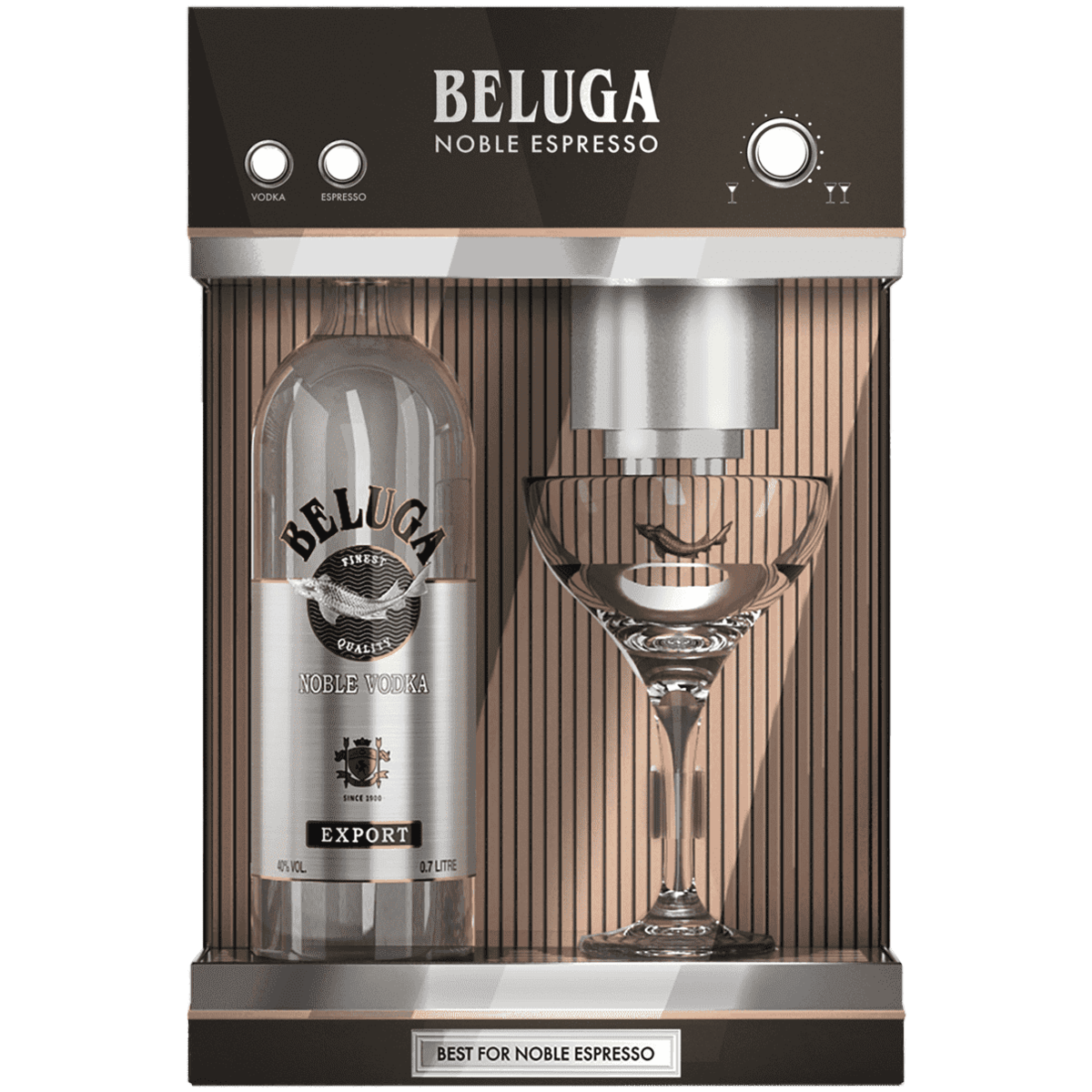 

Водка Beluga Noble 0,7 л в подарочной упаковке + коктейльный бокал