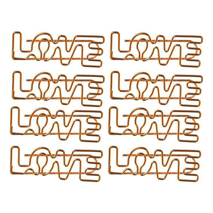 

Скрепки With Love Любовь 8 шт в ассортименте