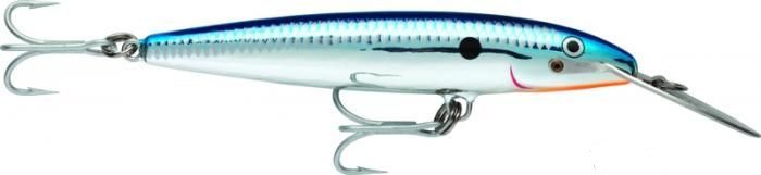 

Воблер Rapala Countdown Magnum 17 г, 90 мм, SB, 1 шт., Серебристый;голубой, Countdown Magnum