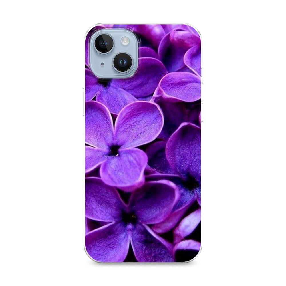 

Чехол Awog на Apple iPhone 14 / Айфон 14 "Сирень крупная", 15150-8