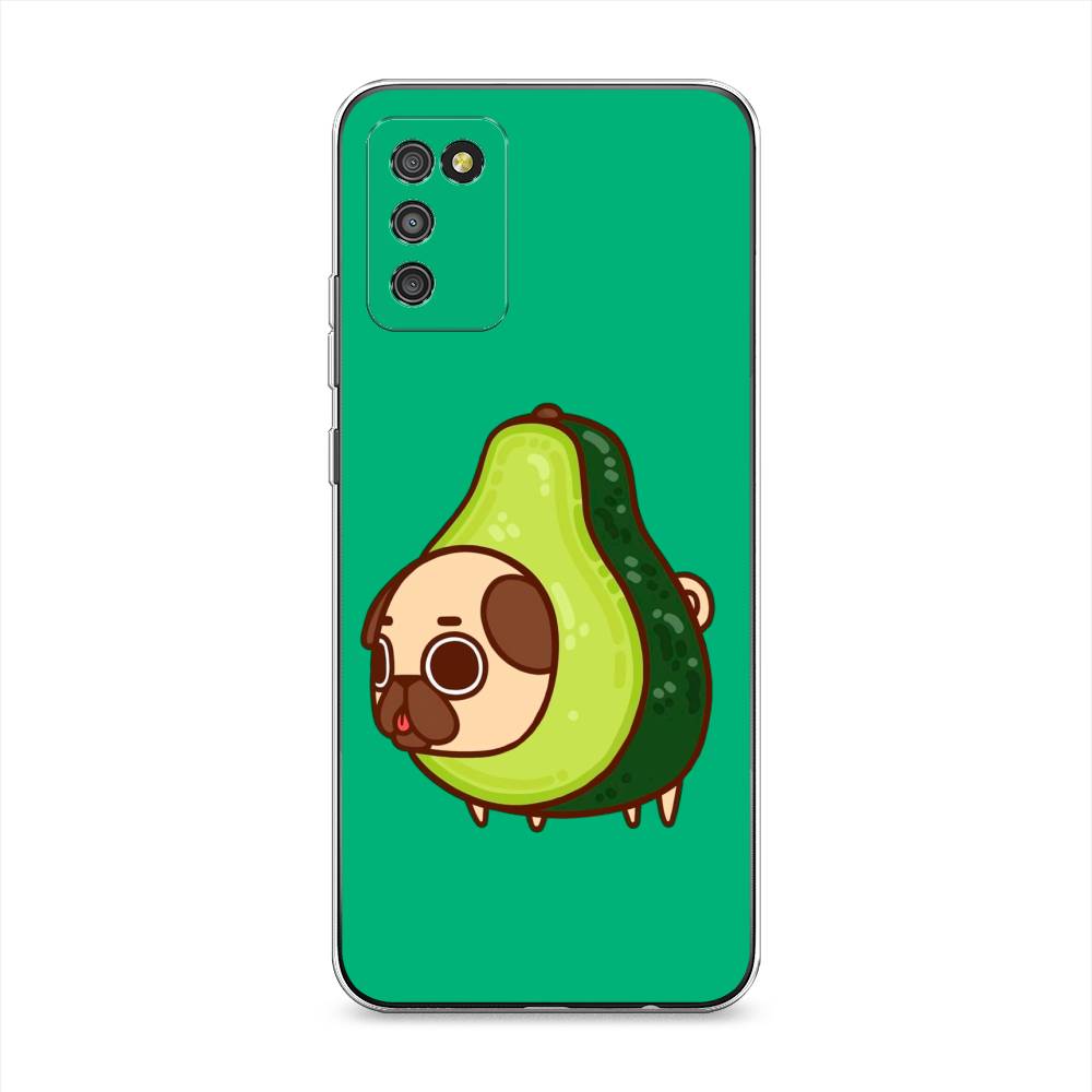 

Чехол на Samsung Galaxy A02s "Мопс авокадик", Зеленый, 2102350-1