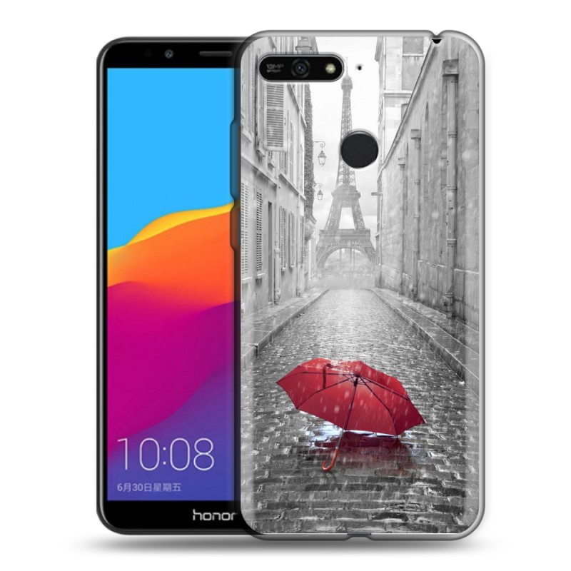 

Чехол для Huawei Y6 Prime 2018 с рисунком и защитой камеры, 69402
