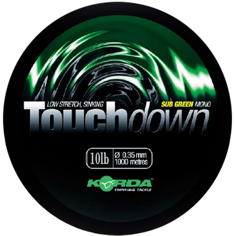 фото Леска монофильная korda touchdown 0,3 мм, 1000 м, 4,54 кг