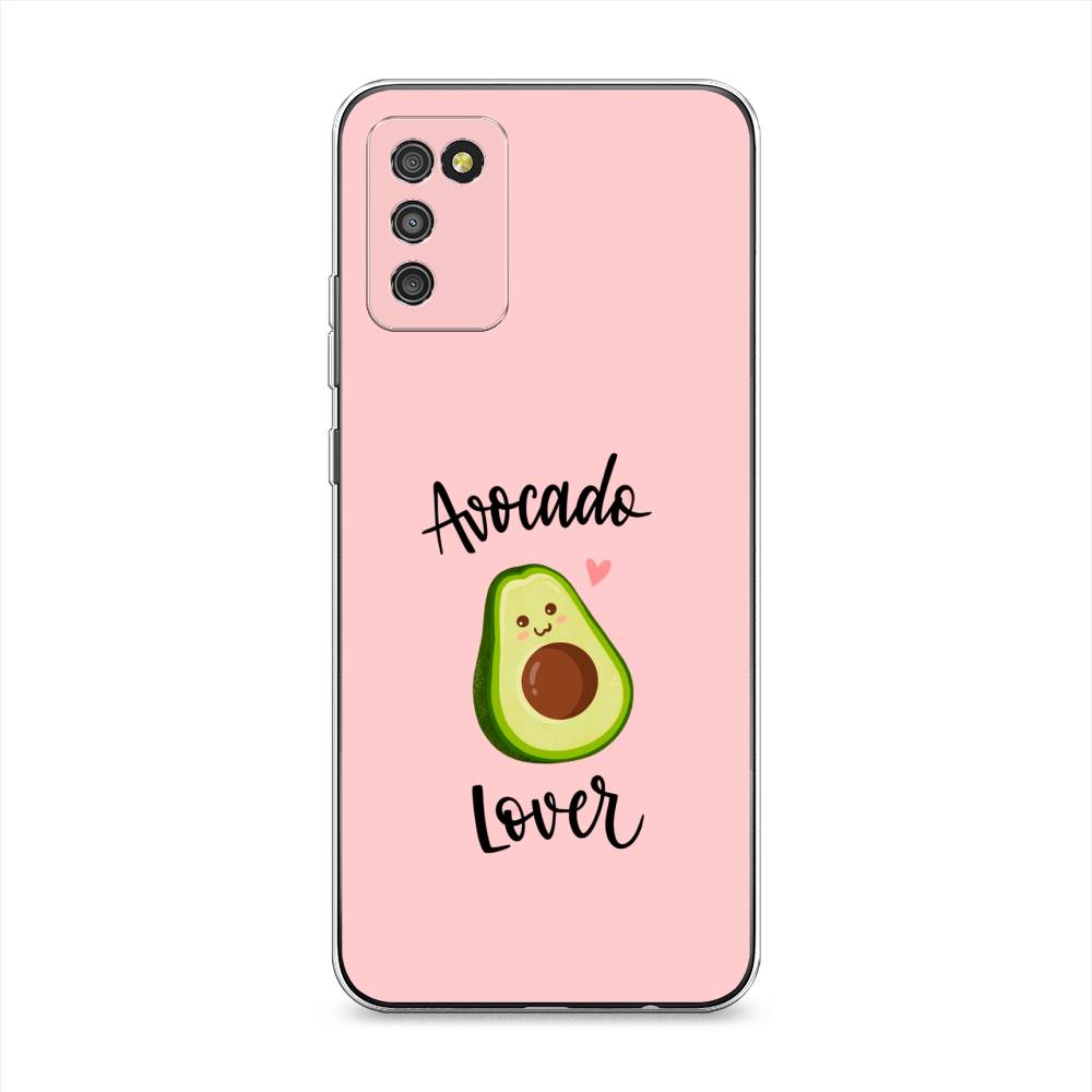 

Чехол на Samsung Galaxy A02s "Avocado lover", Розовый;зеленый, 2102350-6
