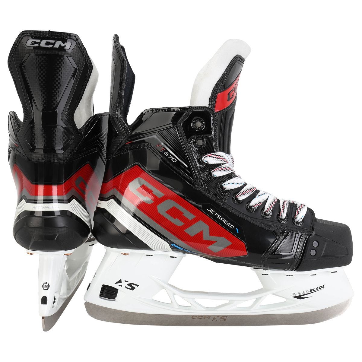 

Коньки хоккейные CCM Jetspeed FT670 черный 43, Черный;красный, Jetspeed FT670