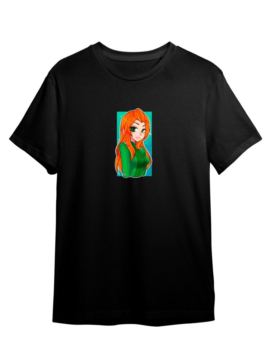 

Футболка унисекс СувенирShop Тотали спайс/Totally Spies/Мультсериал 5 черная XL, Черный, "Тотали спайс/Totally Spies/Мультсериал" 5