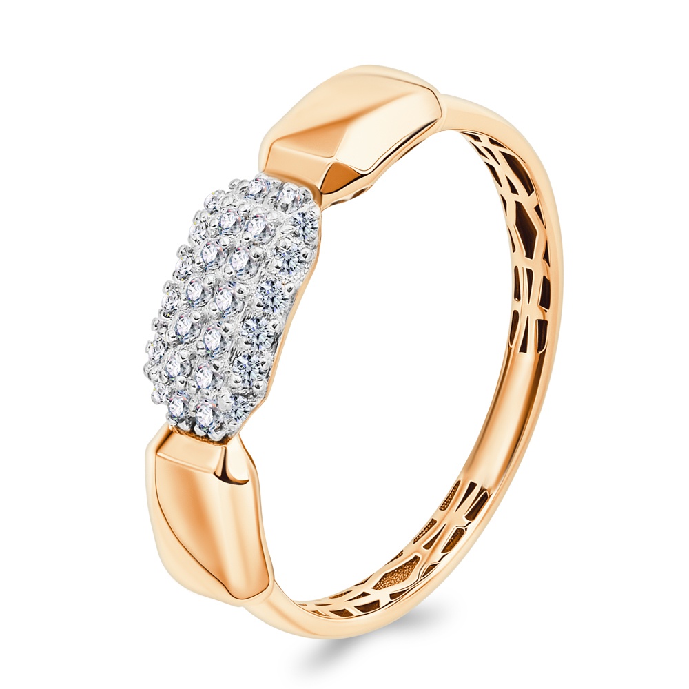 

Кольцо из золота р. , 585Gold 301012551, фианит, 301012551