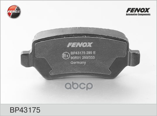 

Колодки Тормозные Дисковые Opel Zafira B, Astra G-H, Combo, Meriva A-B 05- FENOX арт. BP43