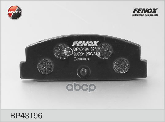 

Тормозные колодки FENOX задние BP43196