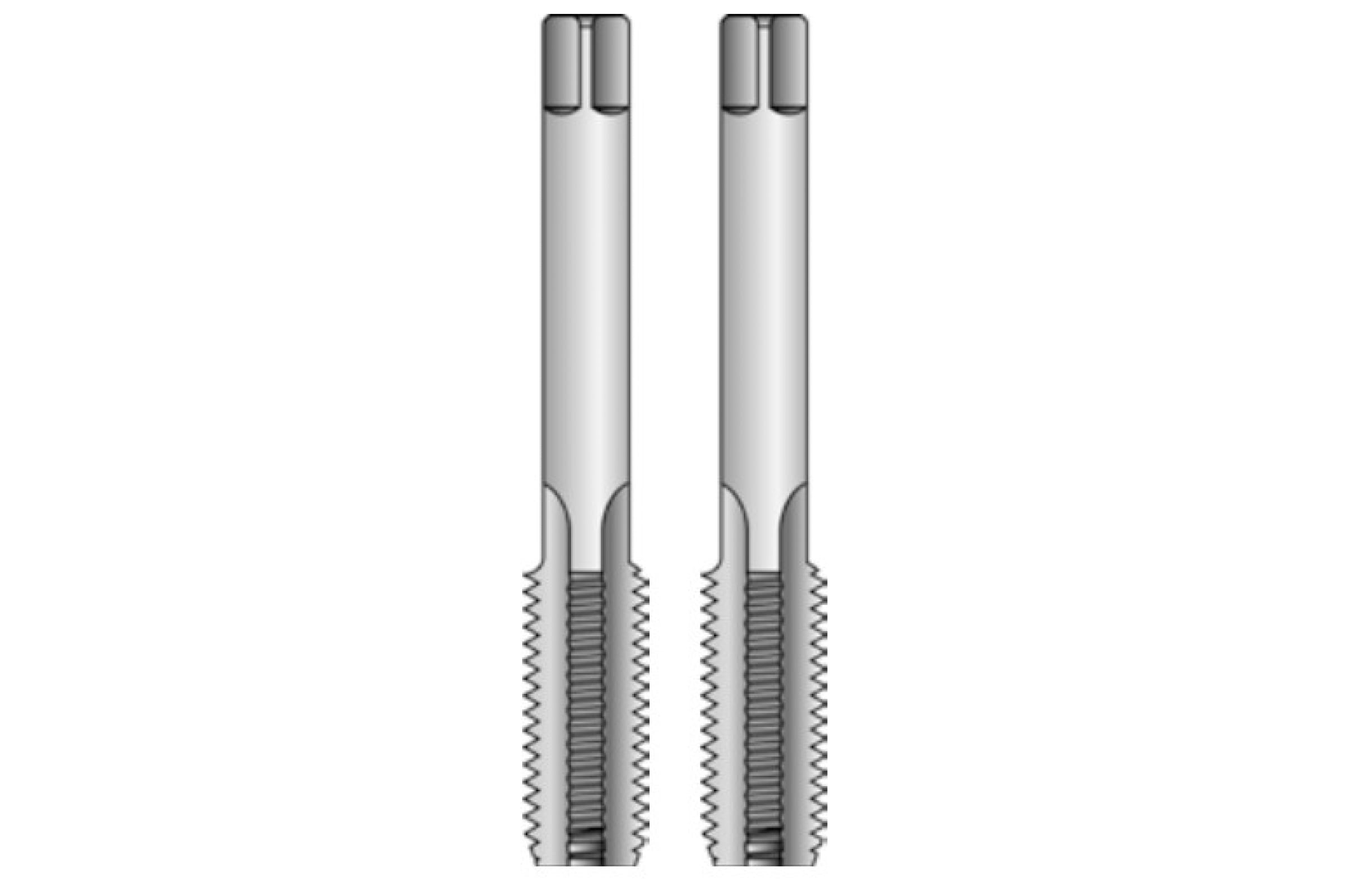 

Bucovice Tools Набор метчиков из 2-х шт. UNC №12 -24 115CrV3 115012-2