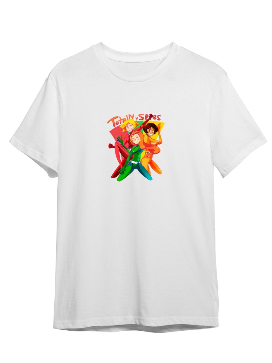 

Футболка унисекс СувенирShop Тотали спайс/Totally Spies/Мультсериал 4 белая XS, Белый, "Тотали спайс/Totally Spies/Мультсериал" 4