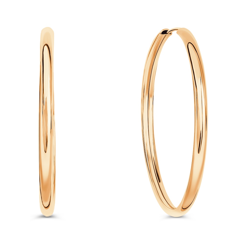 

Серьги конго из серебра 585Gold 702012636, 702012636