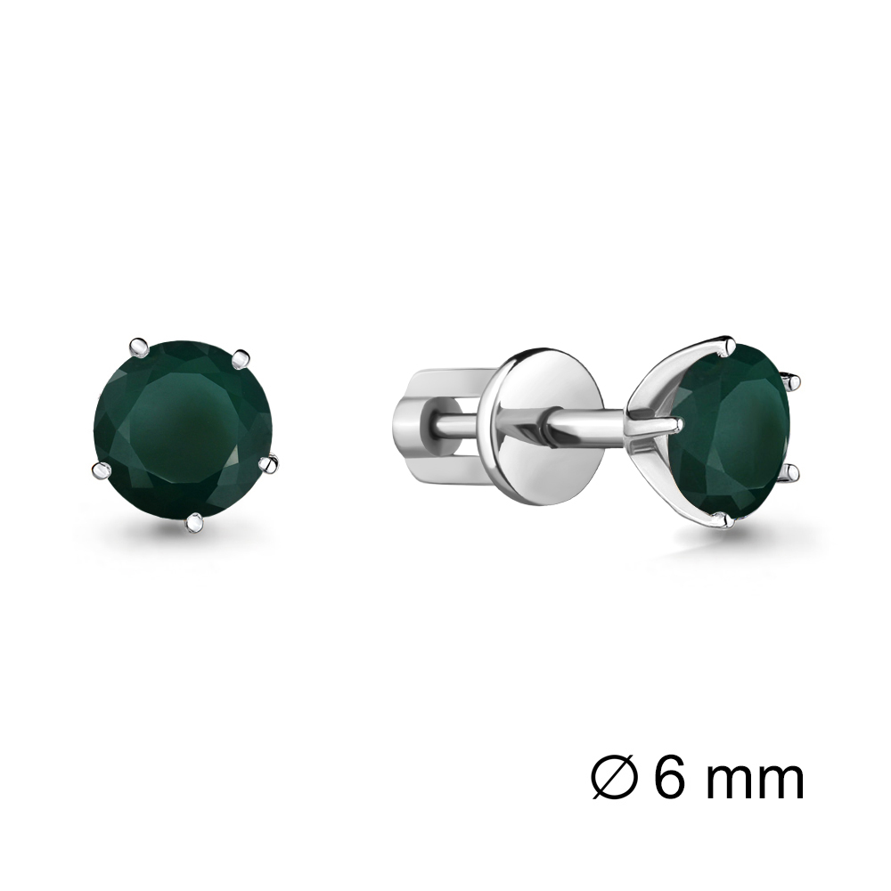 

Серьги из серебра с агатом Aquamarine Aquamarine 4403809_925_р, 4403809_925_р