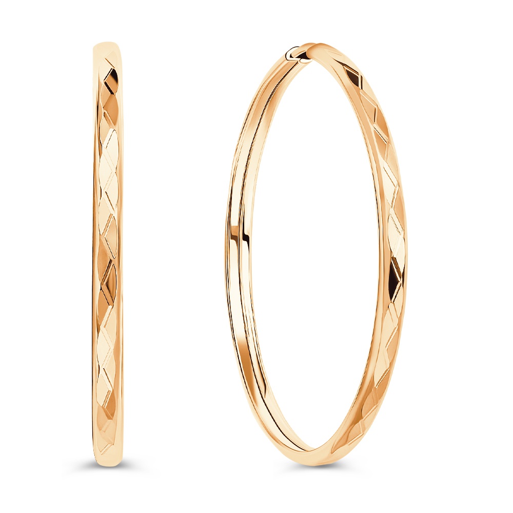 

Серьги конго из серебра 585Gold 702012707, 702012707