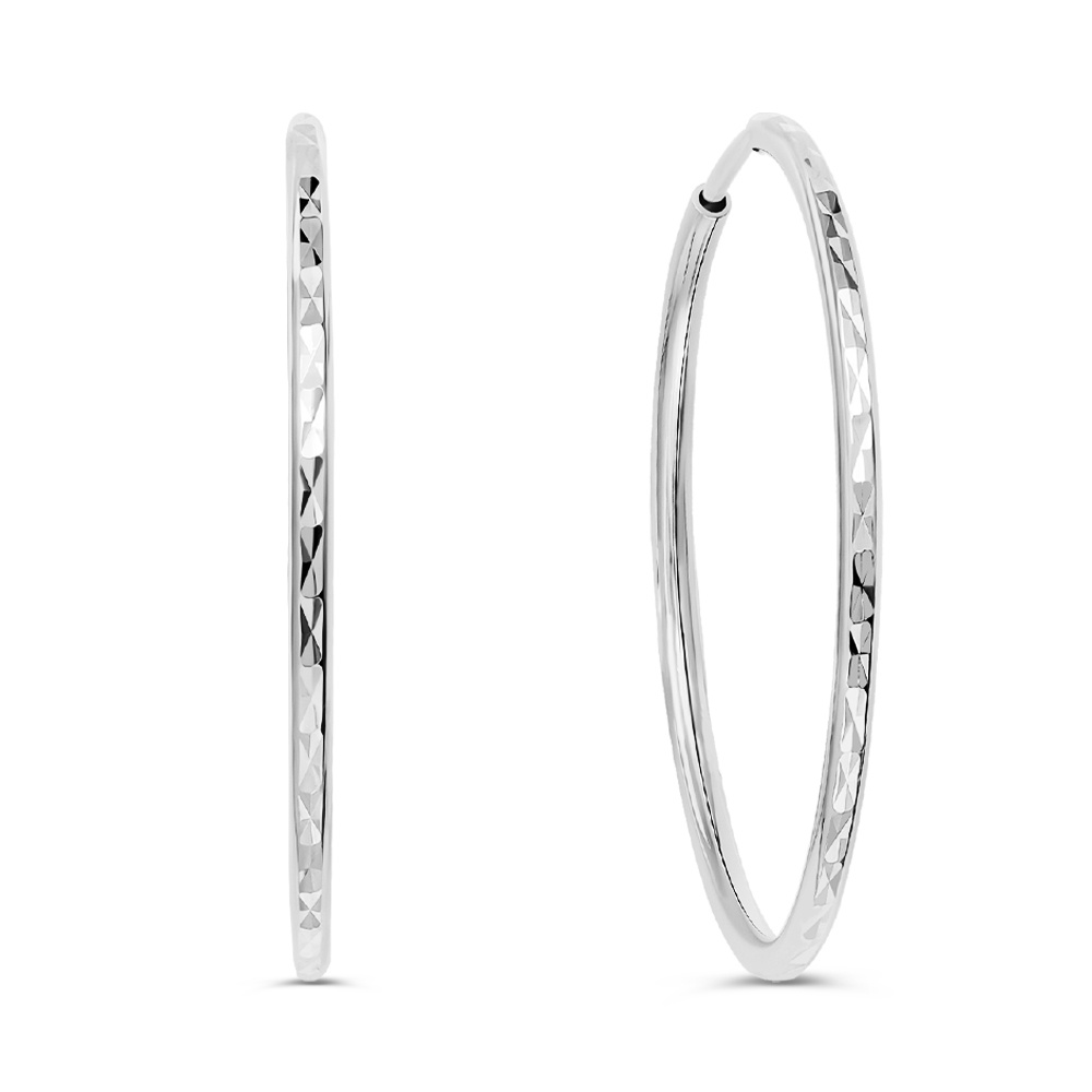 

Серьги конго из серебра 585Gold 702012659, 702012659