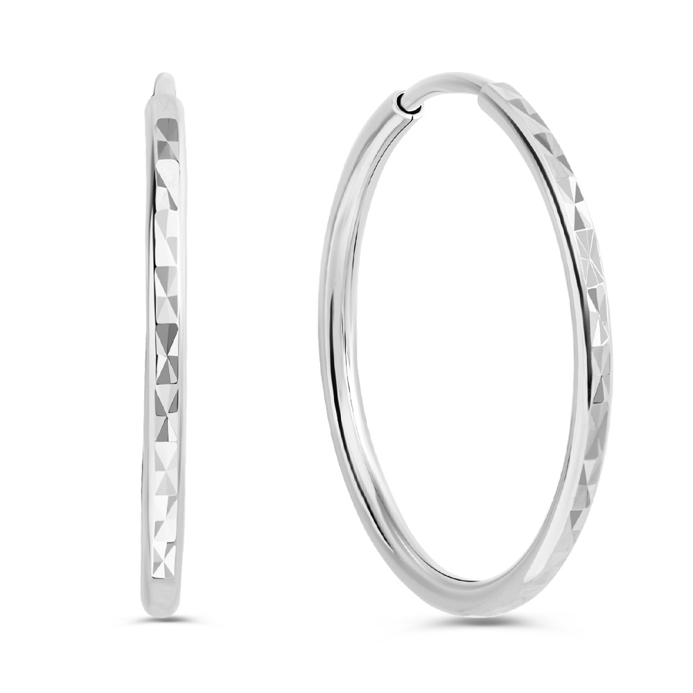 

Серьги конго из серебра 585Gold 702012658, 702012658