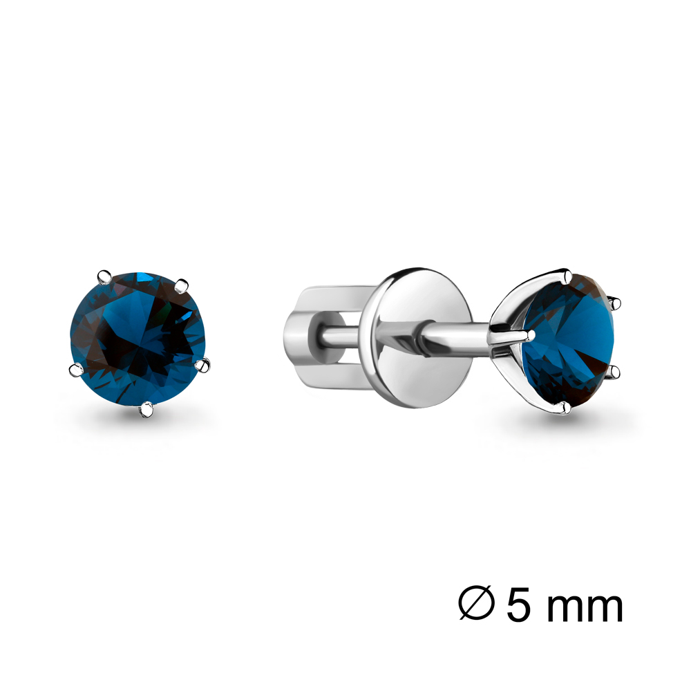 

Серьги из серебра с топазом Aquamarine Aquamarine 4403708_925_р, 4403708_925_р