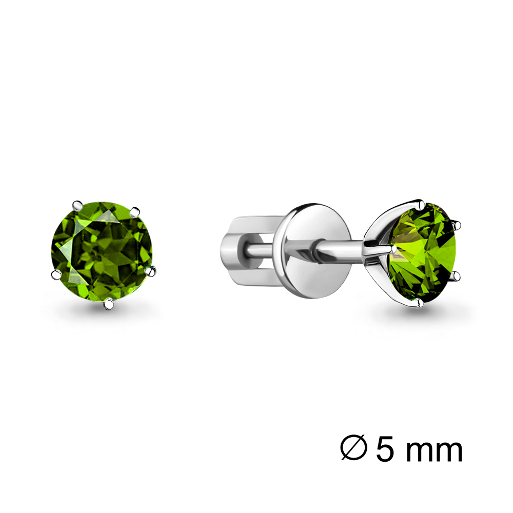 

Серьги из серебра с хризолитом Aquamarine Aquamarine 4403707_925_р, 4403707_925_р