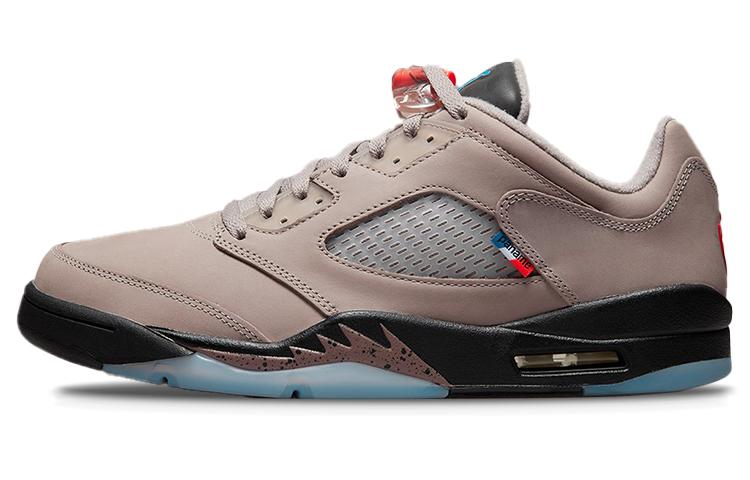 

Кеды унисекс Jordan Air Jordan 5 retro low psg бежевые 44.5 EU, Бежевый, Air Jordan 5 retro low psg