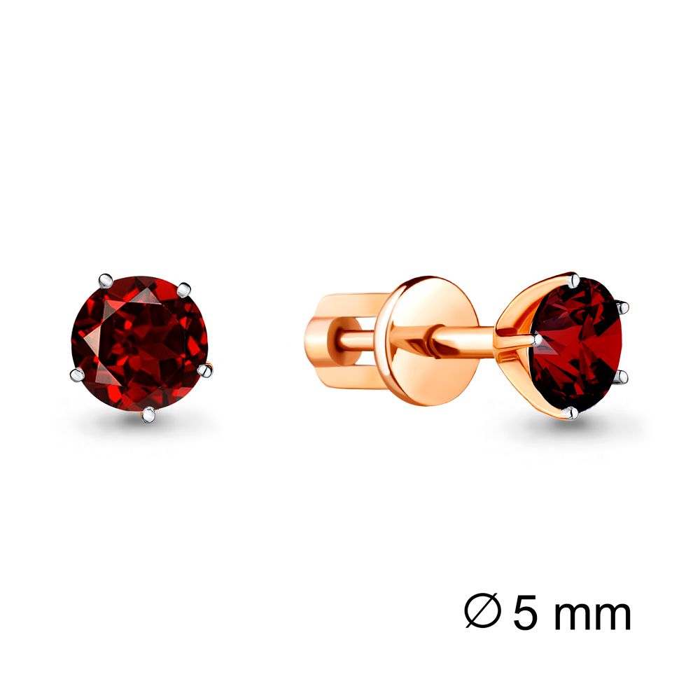

Серьги из серебра с гранатом Aquamarine Aquamarine 4403703_925_з, 4403703_925_з