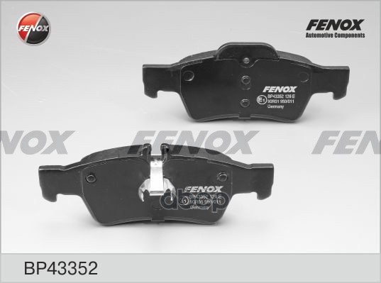 

Колодки Тормозные Дисковые Mercedes-Benz (W211) 02- FENOX арт. BP43352