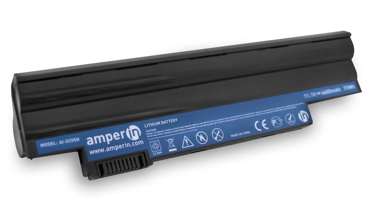 

Аккумуляторная батарея Amperin AI-D255H для ноутбука Acer Aspire One 360, D255, Cromia AC7