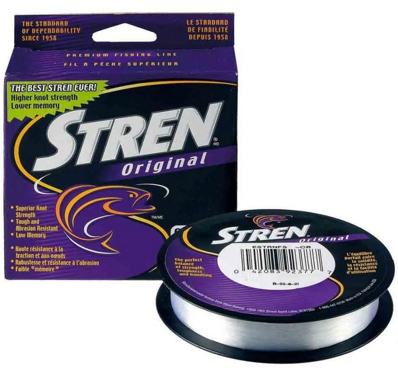 

Леска Stren 250m ESTRNFS47-CB Clear Blue