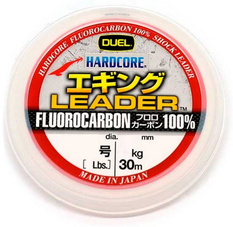 

Флюорокарбон Duel HARDCORE LEADER FLUOROCARBON 100%30YDS 8Lbs (0.235mm)