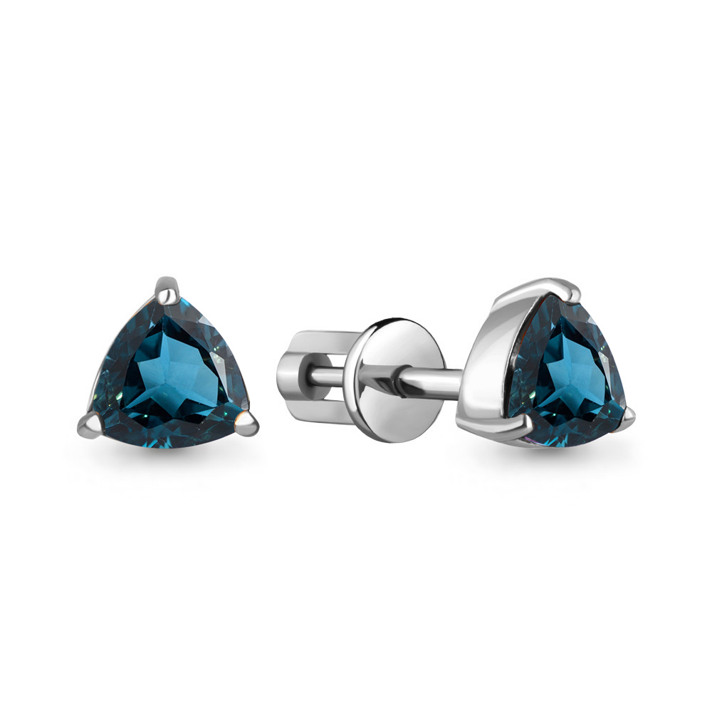 

Серьги из серебра с топазом Aquamarine Aquamarine 4390108_925_р, 4390108_925_р