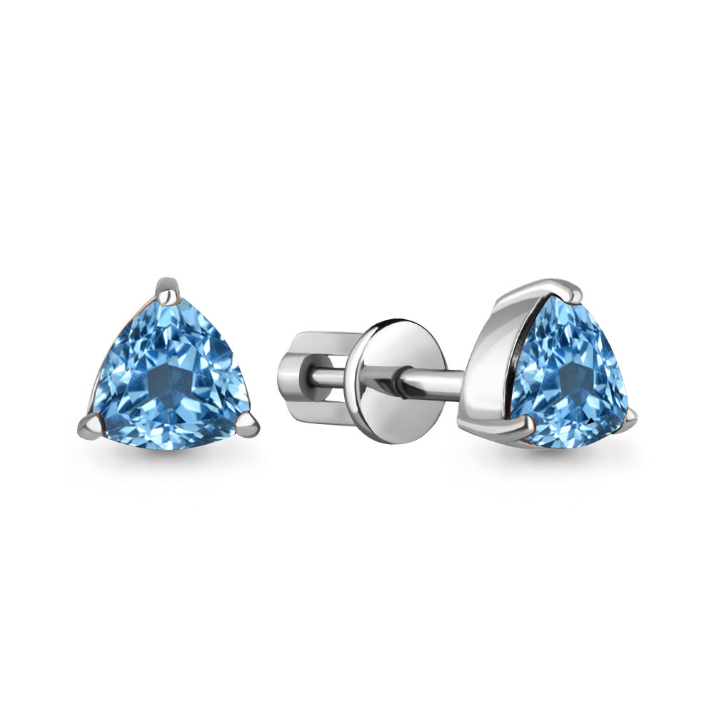 

Серьги из серебра с топазом Aquamarine Aquamarine 4390105_925_р, 4390105_925_р