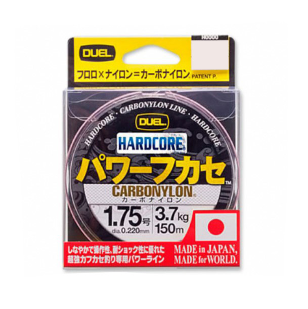 

Флюорокарбон Duel Hardcore Carbonylon 150m MilkyGreen #3.0 (0.285mm) 6.0kg