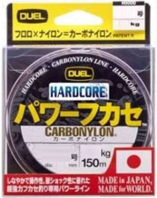 

Флюорокарбон Duel Hardcore Carbonylon 150m MilkyGreen #1.75 (0.220mm) 3.7kg, Зеленый, Hardcore Carbonylon